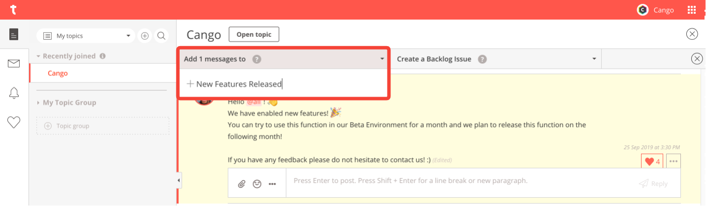 Using Wiki As A Knowledge Base Backlog