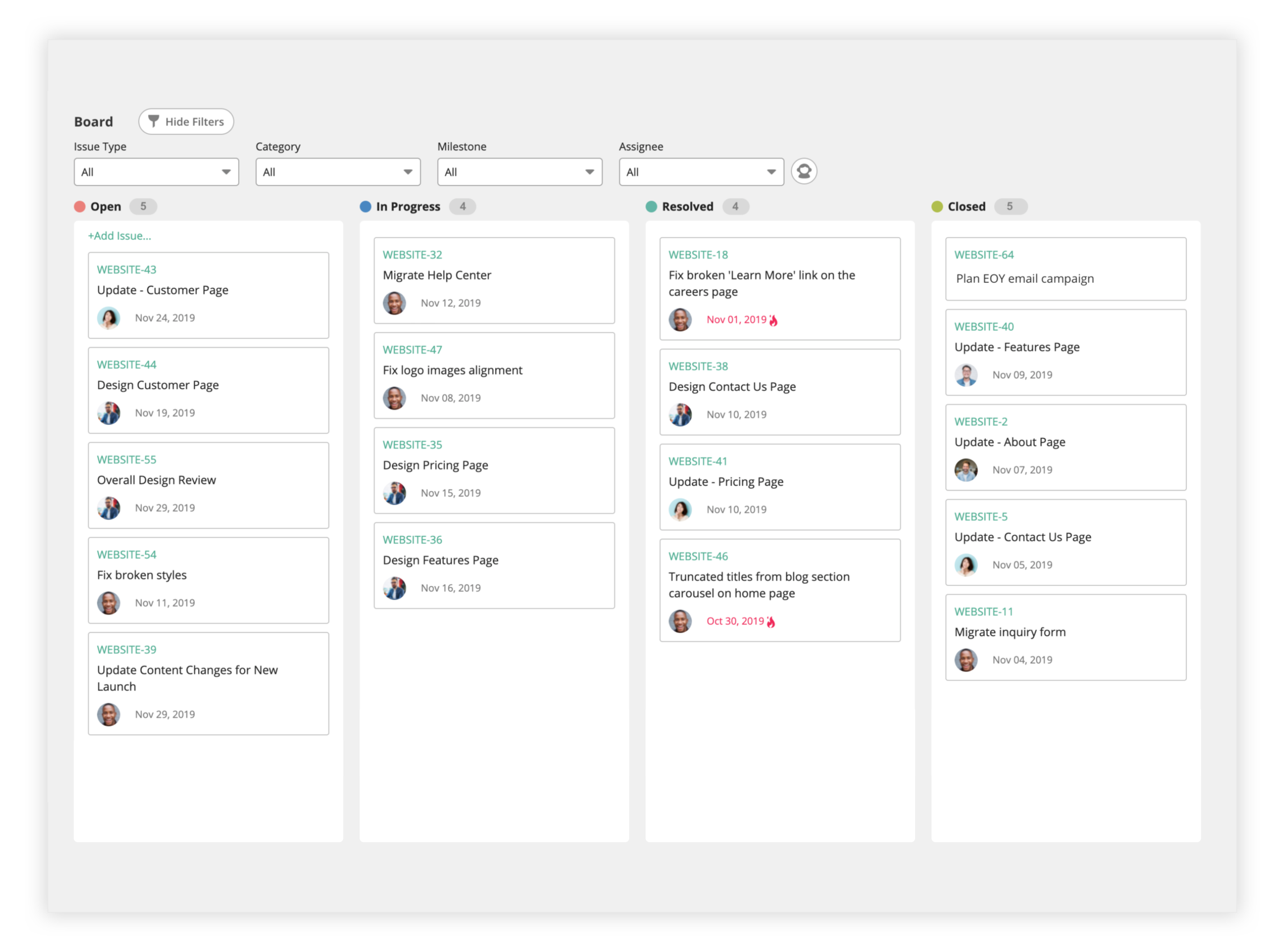 Backlog's Issue Tracking and Project Management Features | Backlog