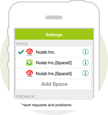 Manage multiple Spaces