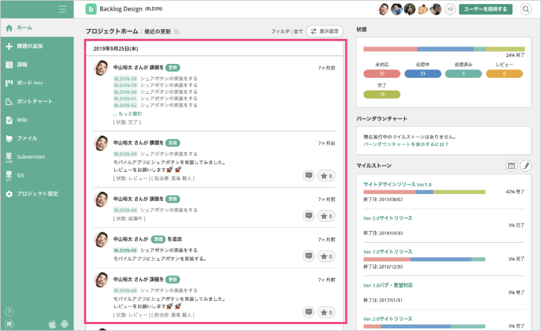 プロジェクトホームについて