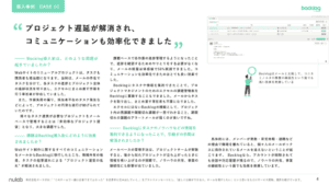 プロジェクト遅延の解消について説明している