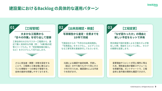 【建設業向け】工程表／工事台帳の脱・エクセル実践ガイド