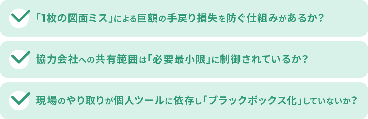 経営リスクを防ぐために点検したい「3つのチェックポイント」