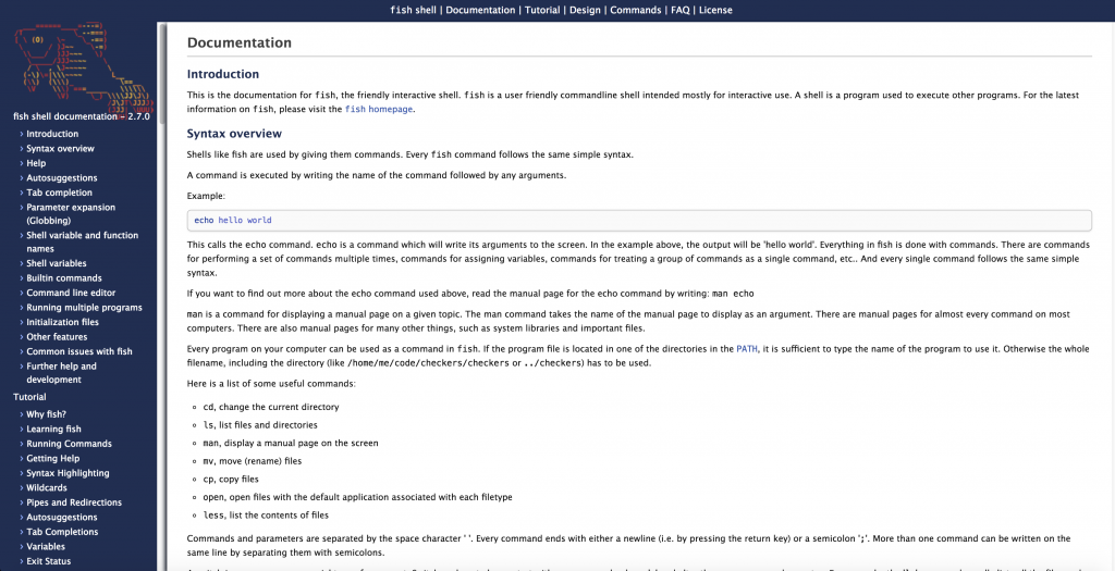Fish the command line shell that's got me hooked Backlog