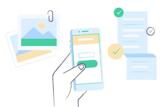 Sign up for Backlog right from the Android app