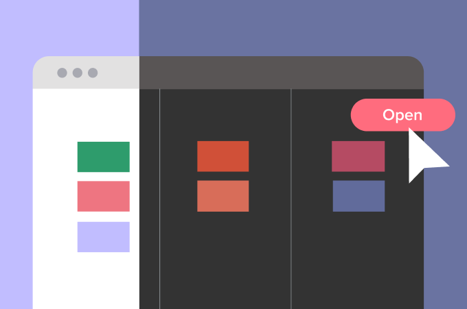 Eyes feeling weary from so many bright apps? Dark mode is here!