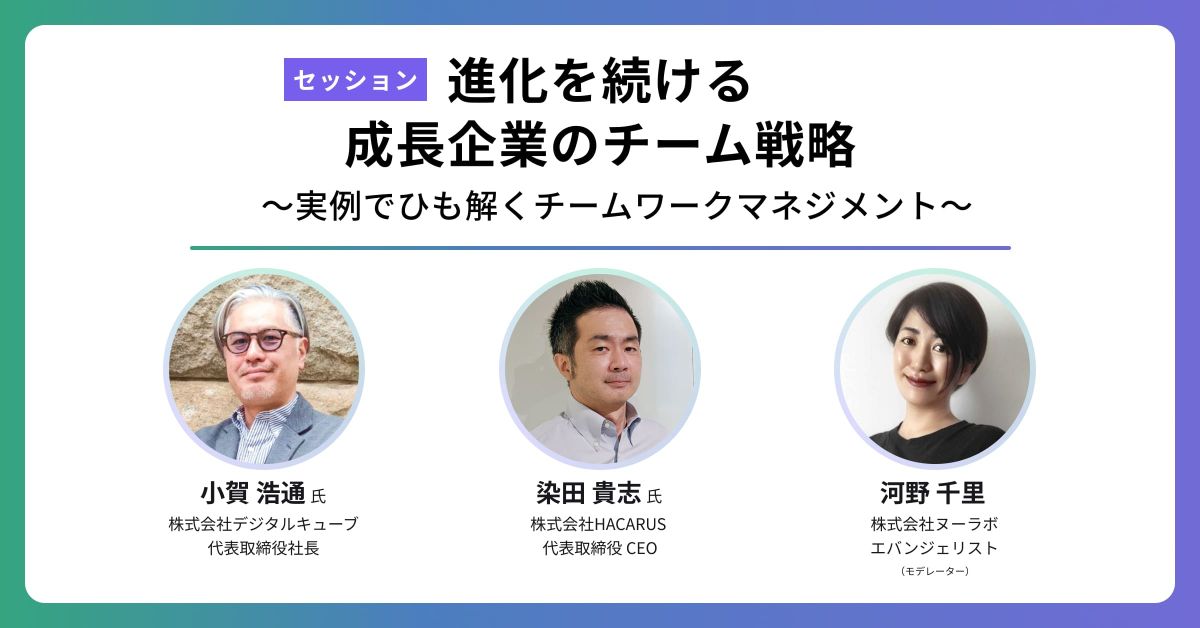 進化を続ける成長企業のチーム戦略 ── 実例でひも解くチームワークマネジメント