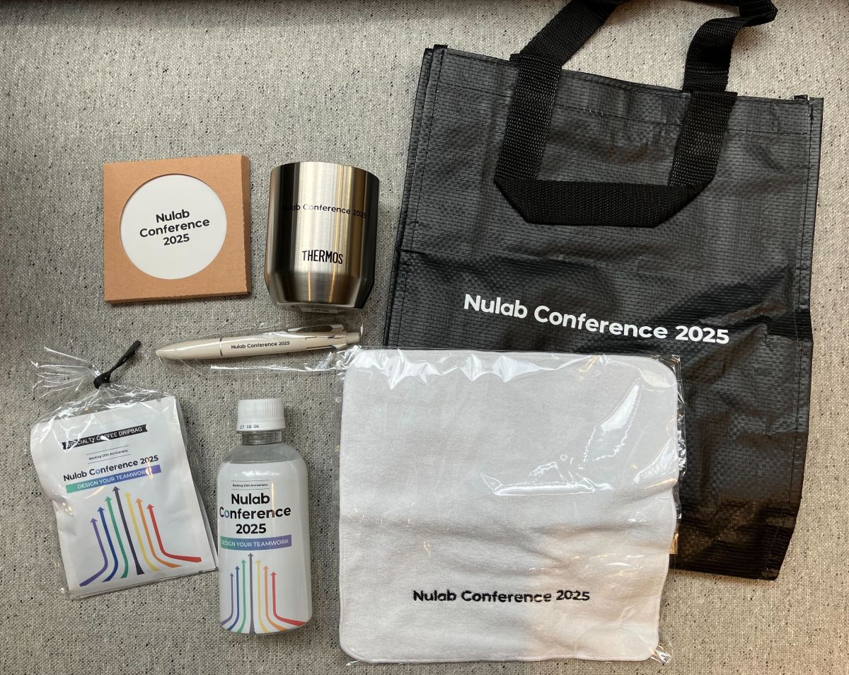Nulab Conference 2025 ノベルティ